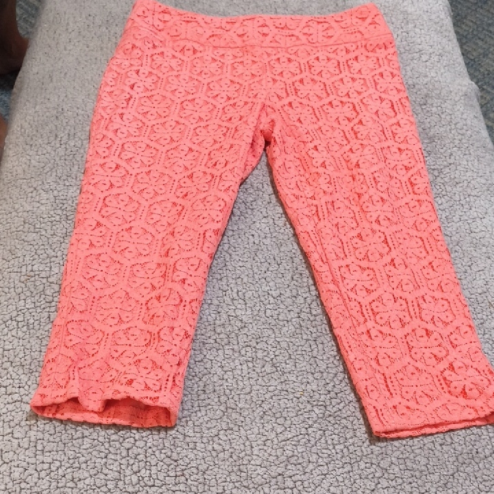 Cato Pink Lace Leggings